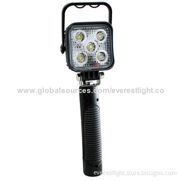 Rechargeable LED Emergency Working Light with Handle, Used for Vehicle Repair and Work Lighting